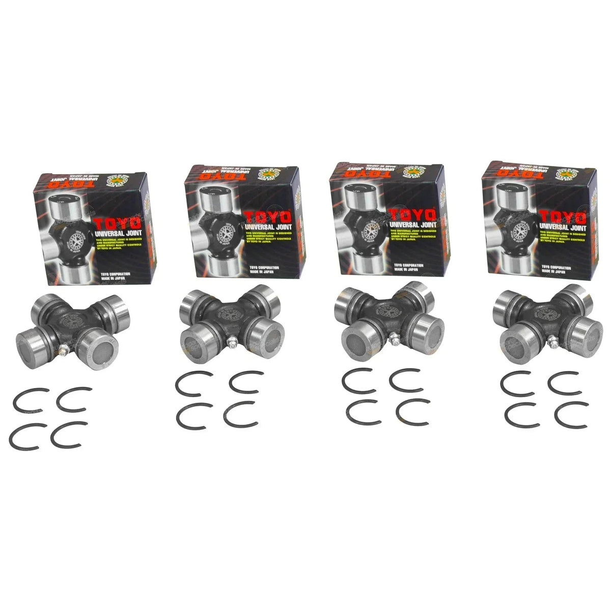 4 x Universal Uni Joints for Japan Made Tail-Drive-Shaft - 160 MQ MK Patrol