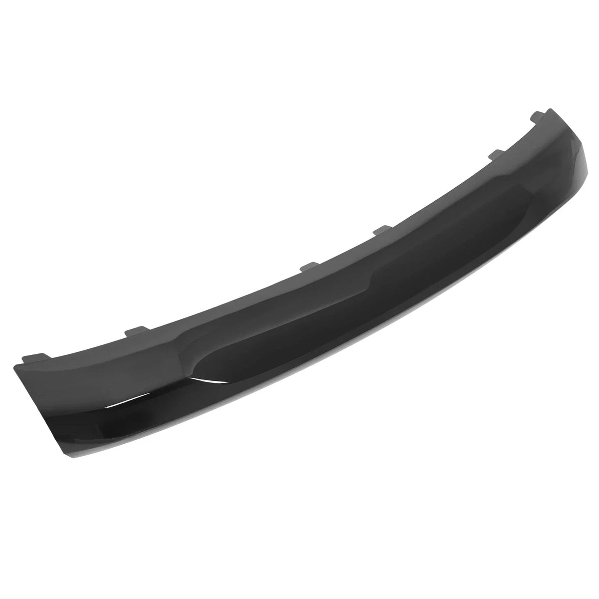 Gloss Black Steel Front Bumper Trim Valance for GMC Yukon XL (2021–2024)