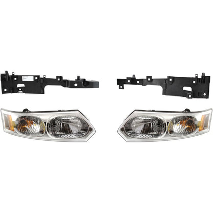 Headlight Kit for Saturn Ion Sedan (2003–2007) - Left & Right Brackets
