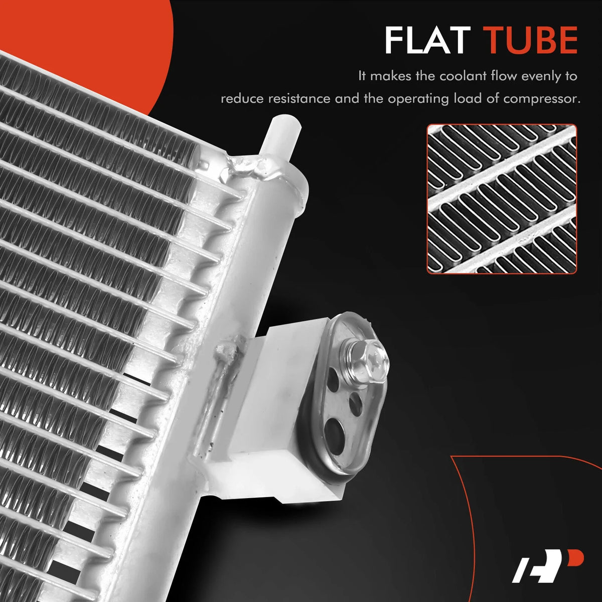 A/C Condenser for Nissan Sentra (2007-2012) with Receiver Drier