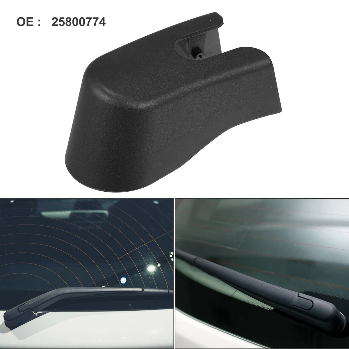 Wiper Arm Nut Cover Cap for Buick Enclave (2008–2017) - Pack of 1