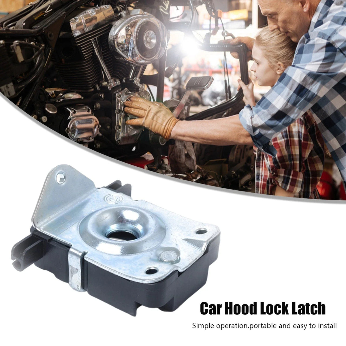 Set of 5 Bonnet Lock Catch Latch for BMW E39 (1996–2004)
