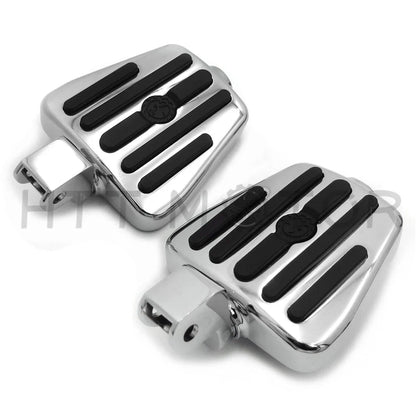 Chrome Rubber Footpegs for Goldwing GL1500 (1996-2000)
