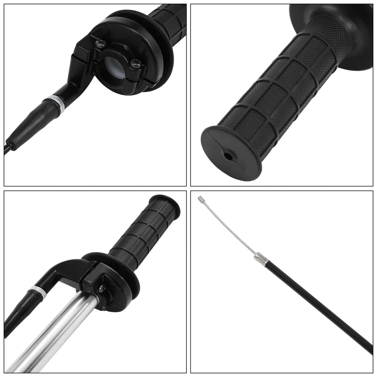 Throttle Casing & Cable Grip Set for Yamaha TTR125 2000-2008