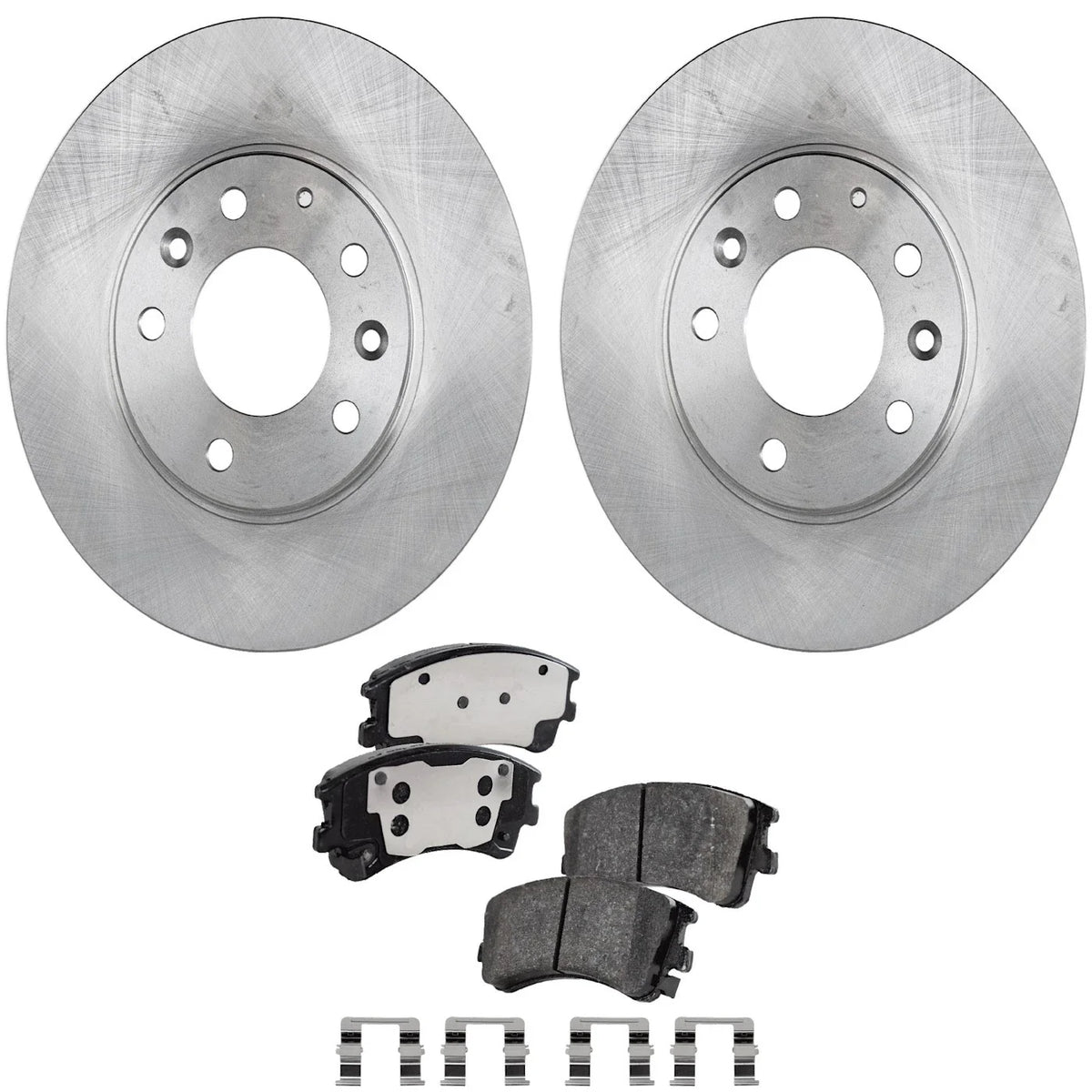 Front Brake Disc Rotors and Pads Kit for Mazda 6 (2003–2005)