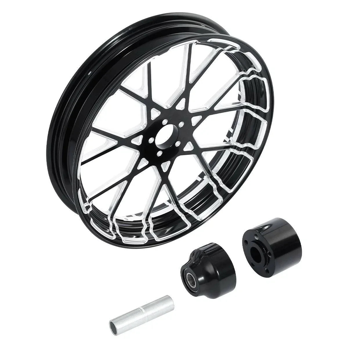 18'' Single Disc Front Wheel Rim Hub for Harley Electra Road Glide 1997-2021