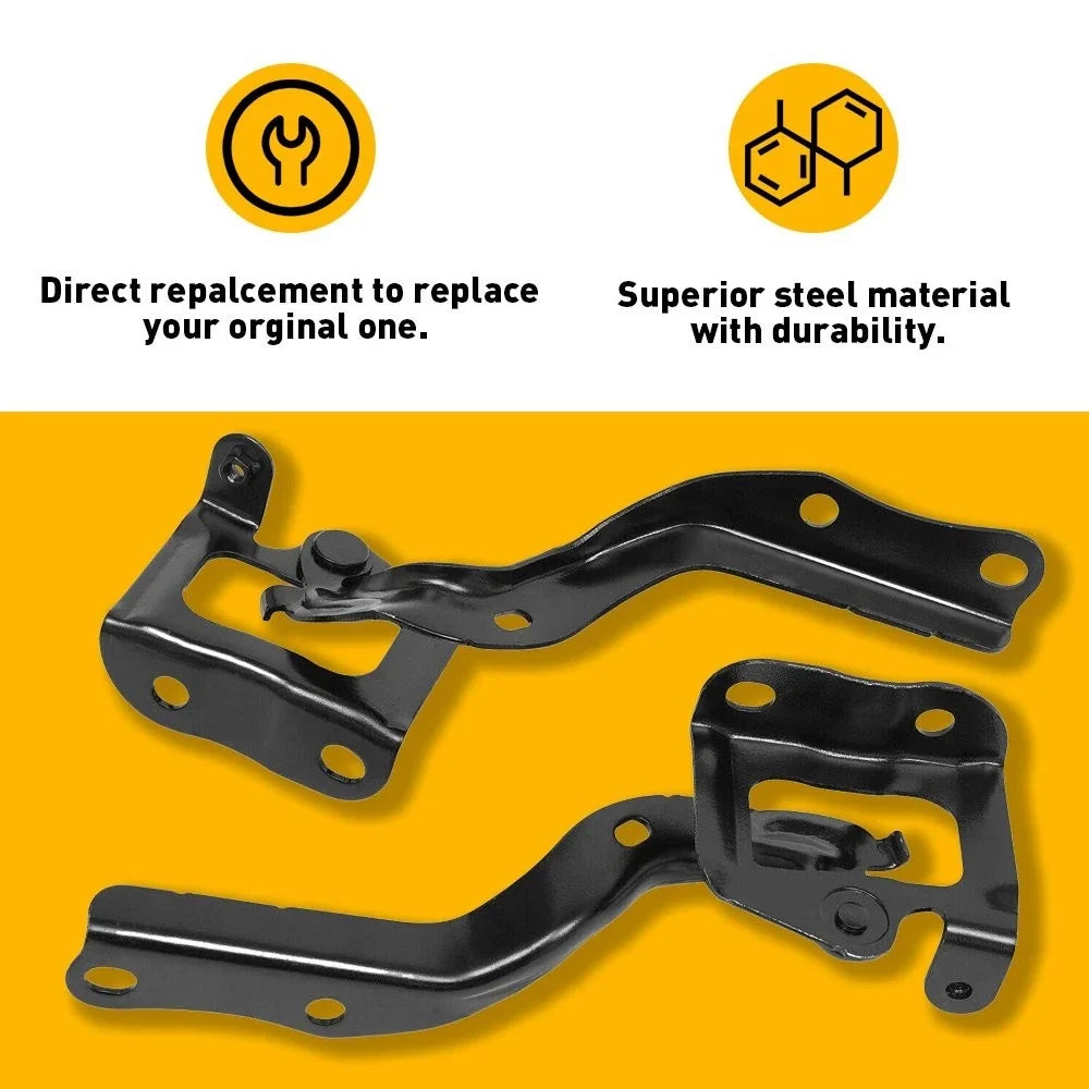 Hood Hinge Pair TO1236167 TO1236168 for Toyota Prius 2010-2015