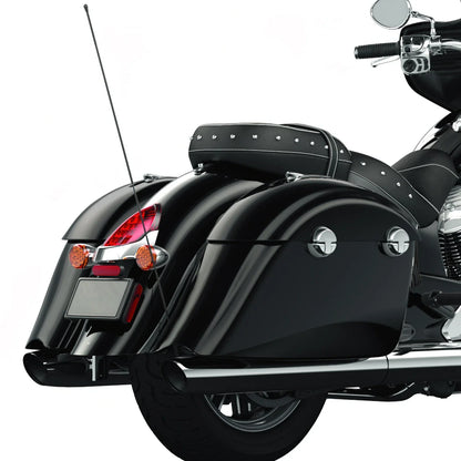 Hard Saddlebags Electronic Latch Lid Compatible with Indian Chieftain 2016-2018