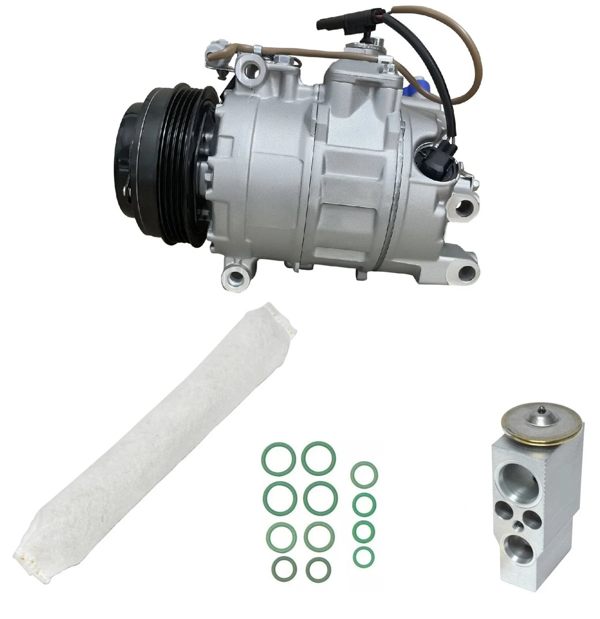 AC Compressor Kit Replacement for BMW 650i Gran Coupe 4.4L (2013–2014)