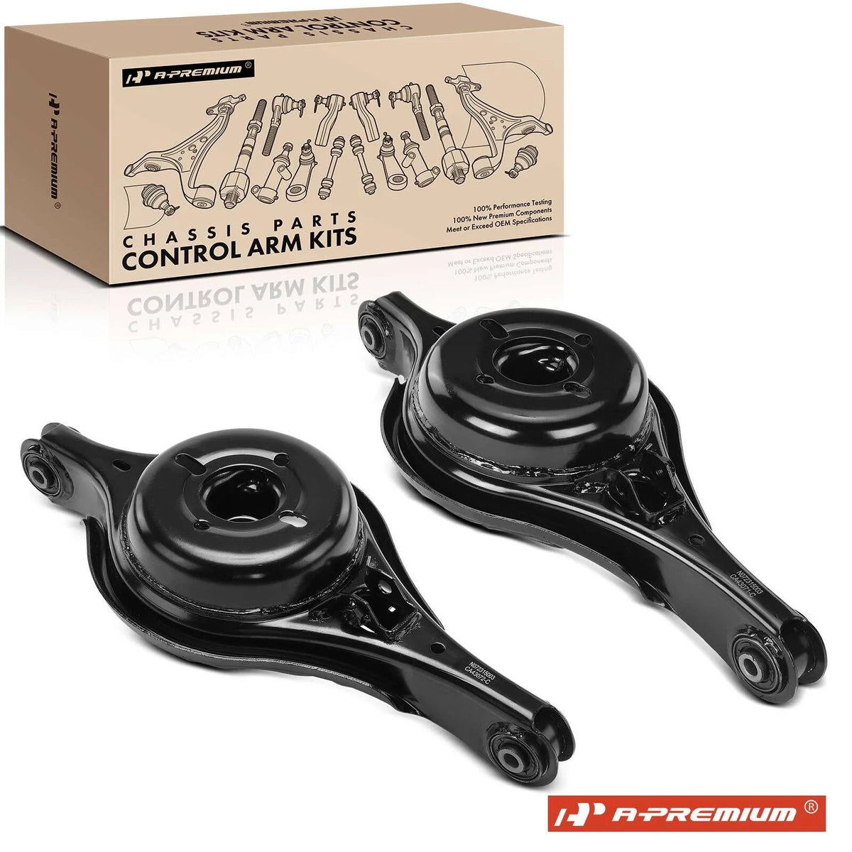 2X Rear Lower Control Arm for Ford Fusion (2009–2012)