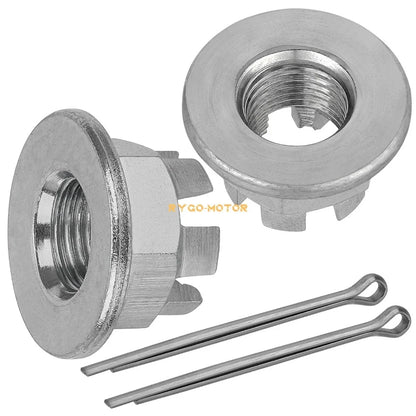 Set of 2 Castle Nuts for Honda Axles - 90305-369-000, 90305-HM5-A80