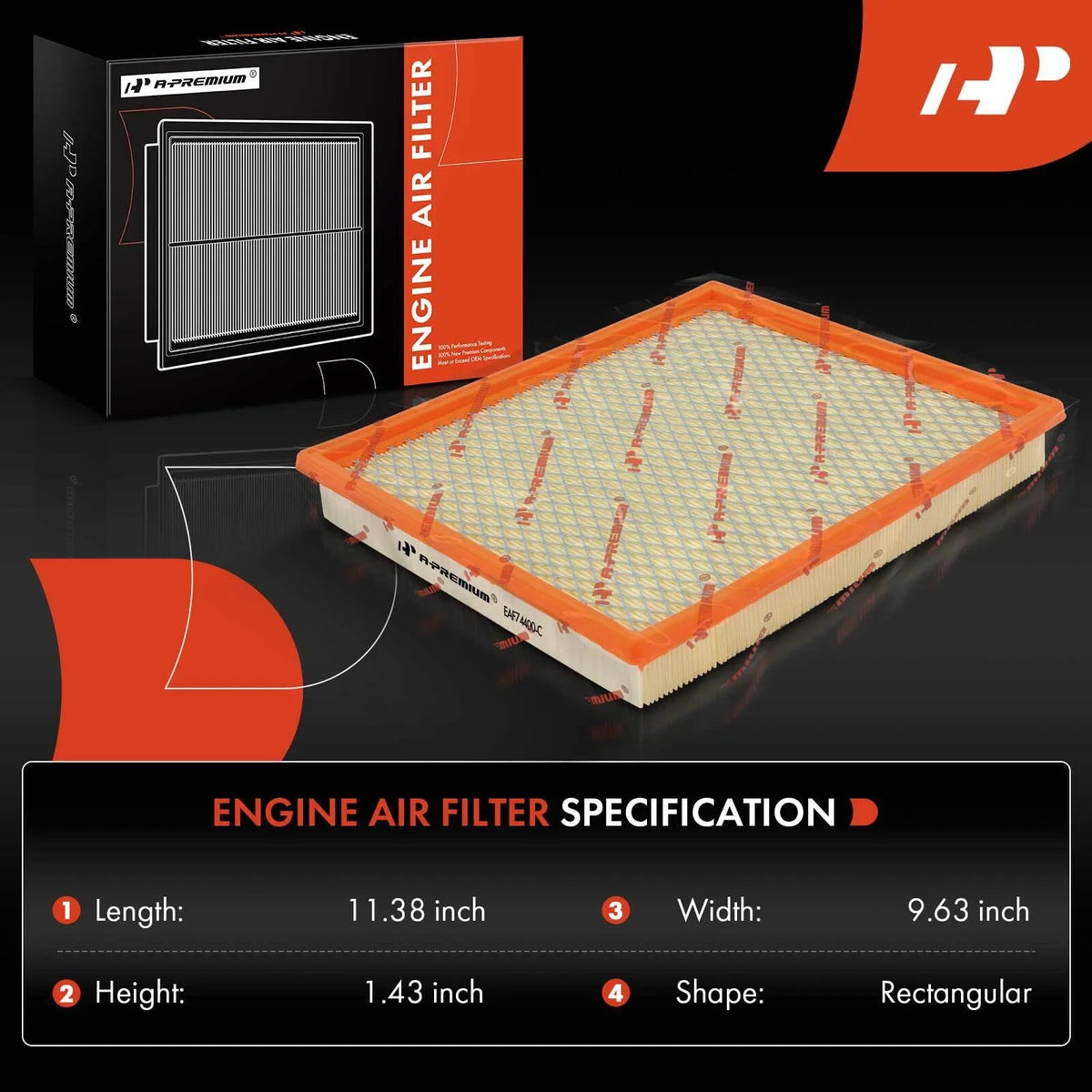 Engine Air Cleaner Filter Box & Filter for Nissan Xterra 2005-2011