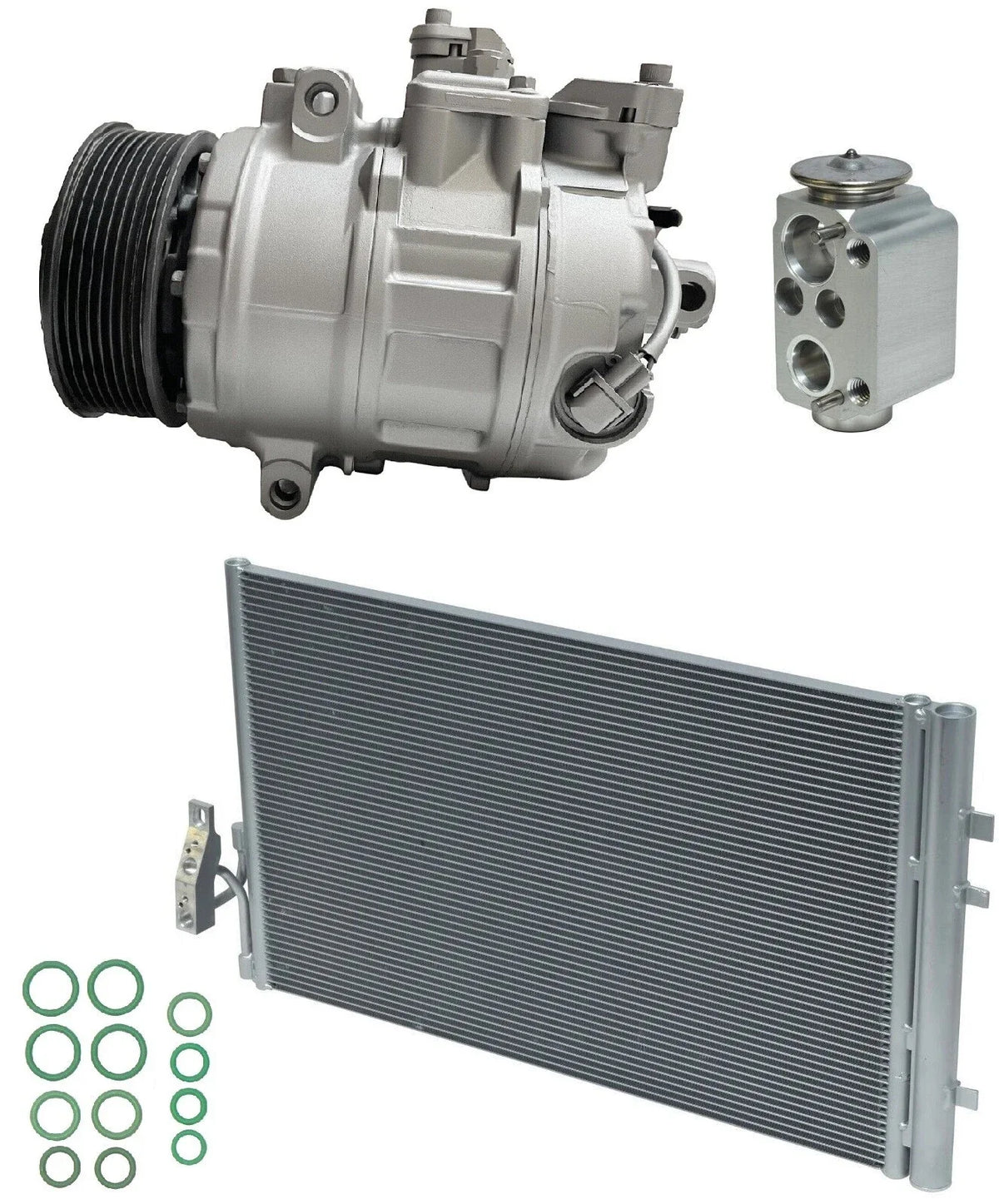 A/C Compressor Kit with Condenser for BMW X3 3.0L (2017–2017)
