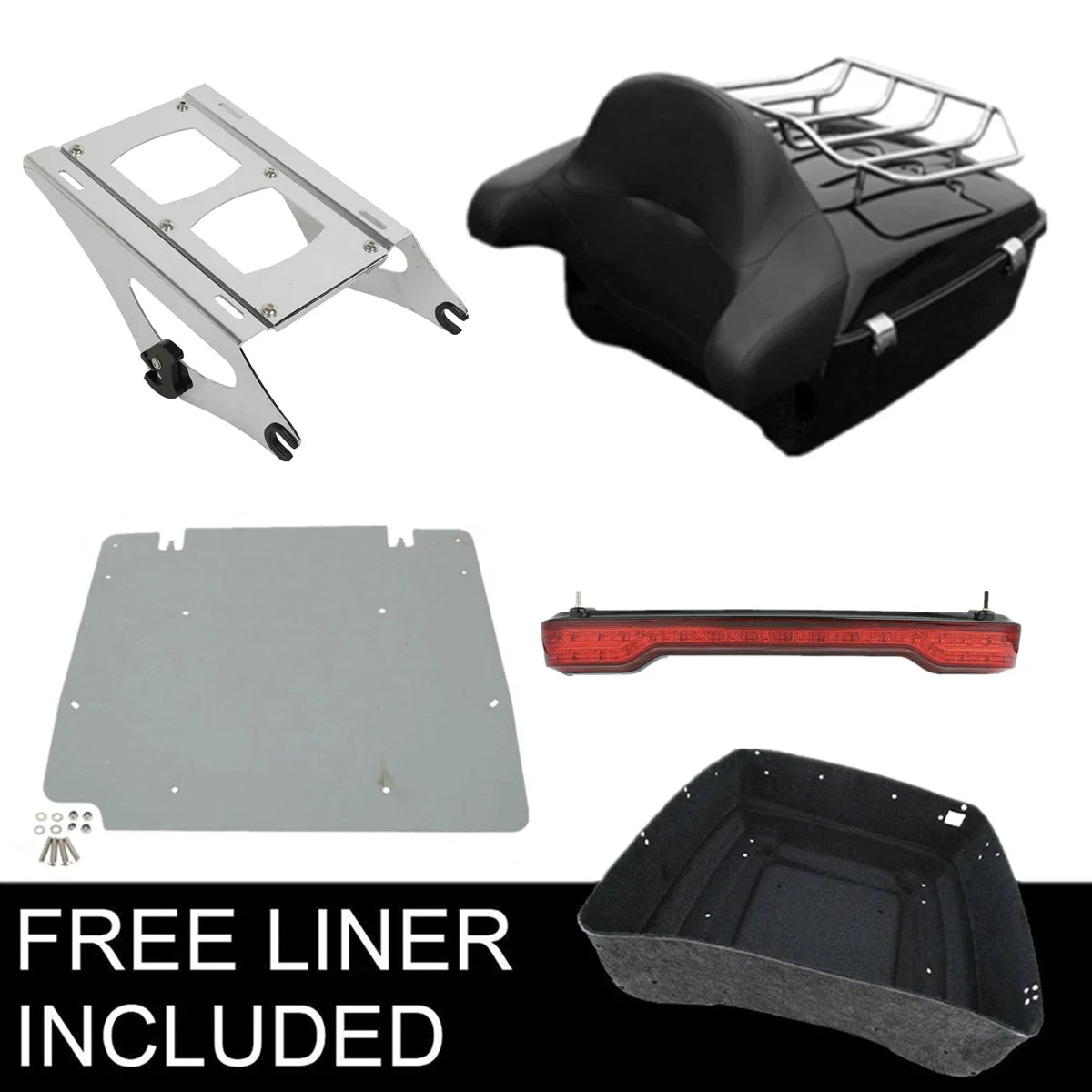 Base Plate for Tail Light on Harley Road Glide Touring 2014-2026