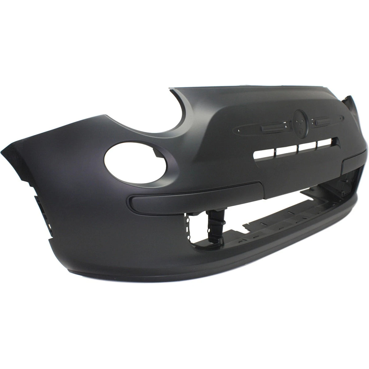 Bumper Cover for Fiat 500 Hatchback (2012–2017) - Code MCU, Front, Plastic, Primed