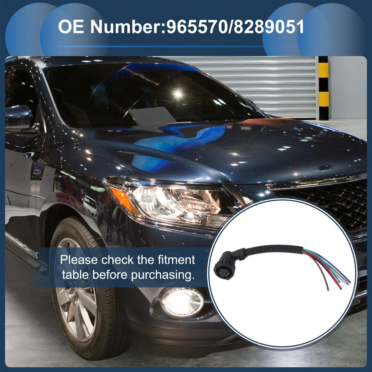 Headlight & Taillight Wiring Harness Assembly for Lexus, Citroen