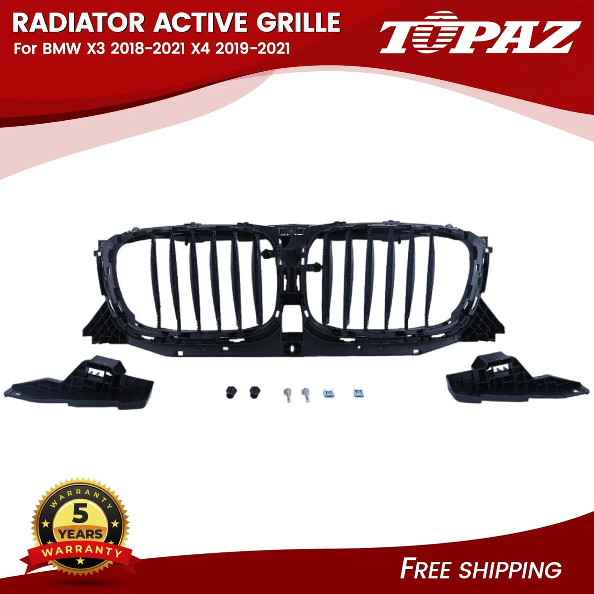 Active Grille Air Shutter for BMW X3 X4 (2018–2021)