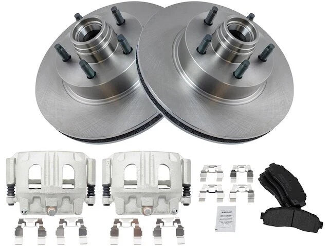 Front Brake Pad Rotor Caliper Set for Mazda B2300 (2003–2009) VX478DW