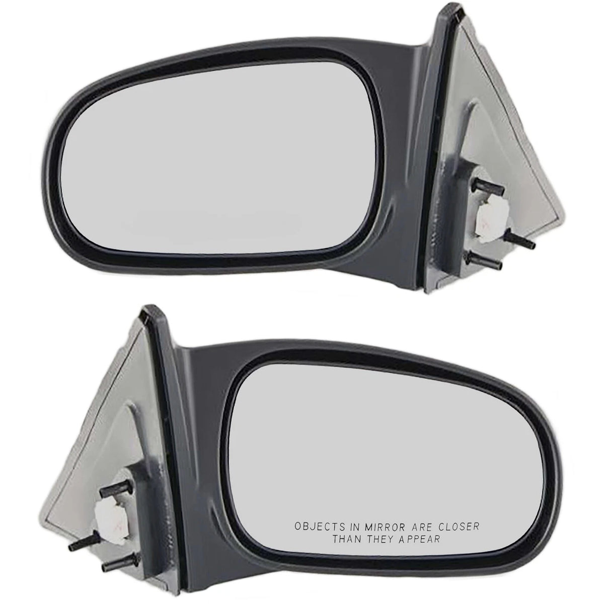 Power Side View Mirrors Set for Honda Civic 4 Door Sedan (1996–2000)