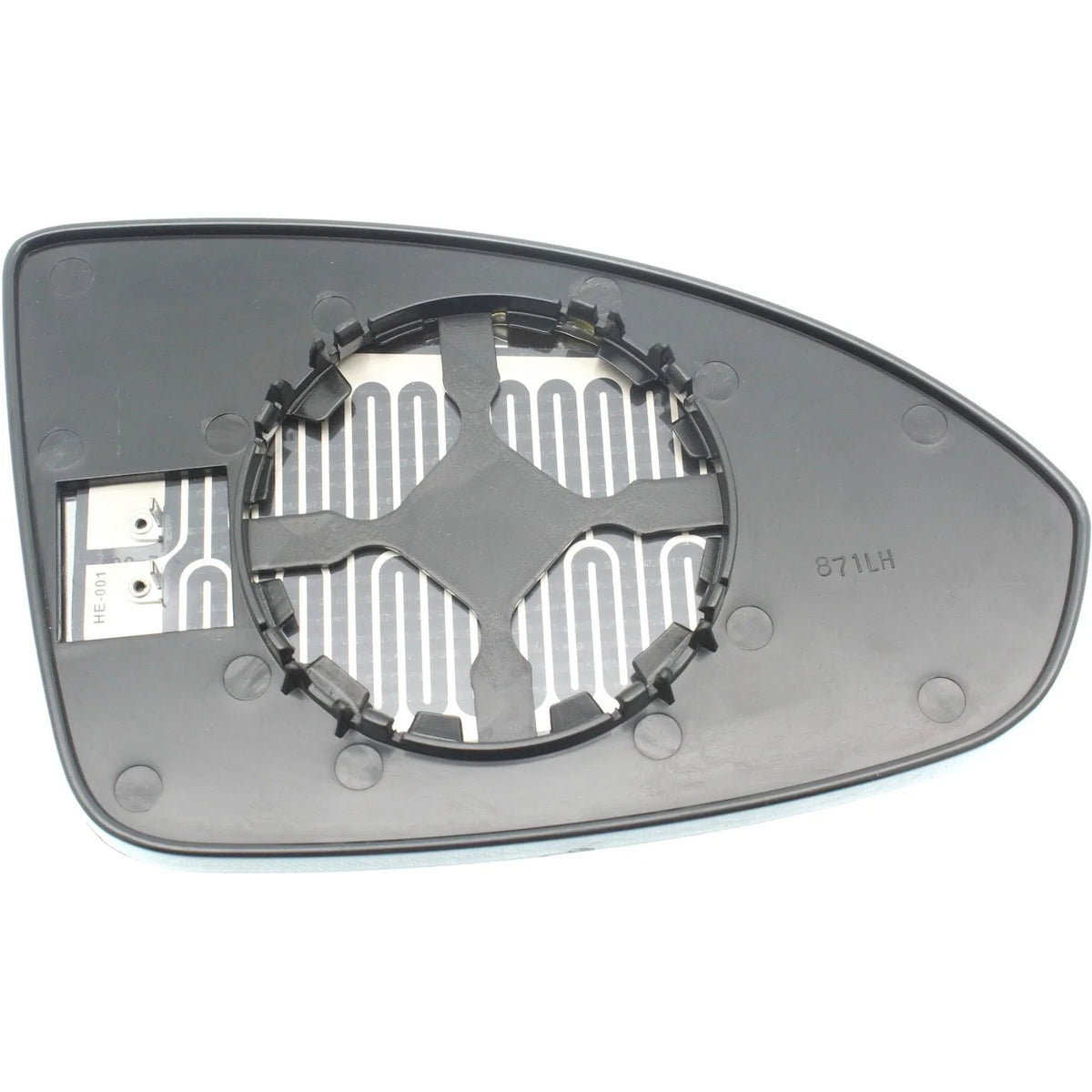 Left Side Heated Mirror Glass for Chevrolet Cruze 2011-2015