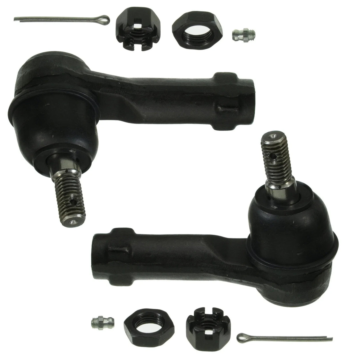Front Outer Steering Tie Rod End Pair Moog ES3691 for Lincoln Mark LT, Ford F-150 (2004–2008)