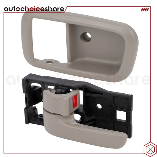 Set of 2 Front Left Interior Door Handles for Toyota Tundra (2000–2006)