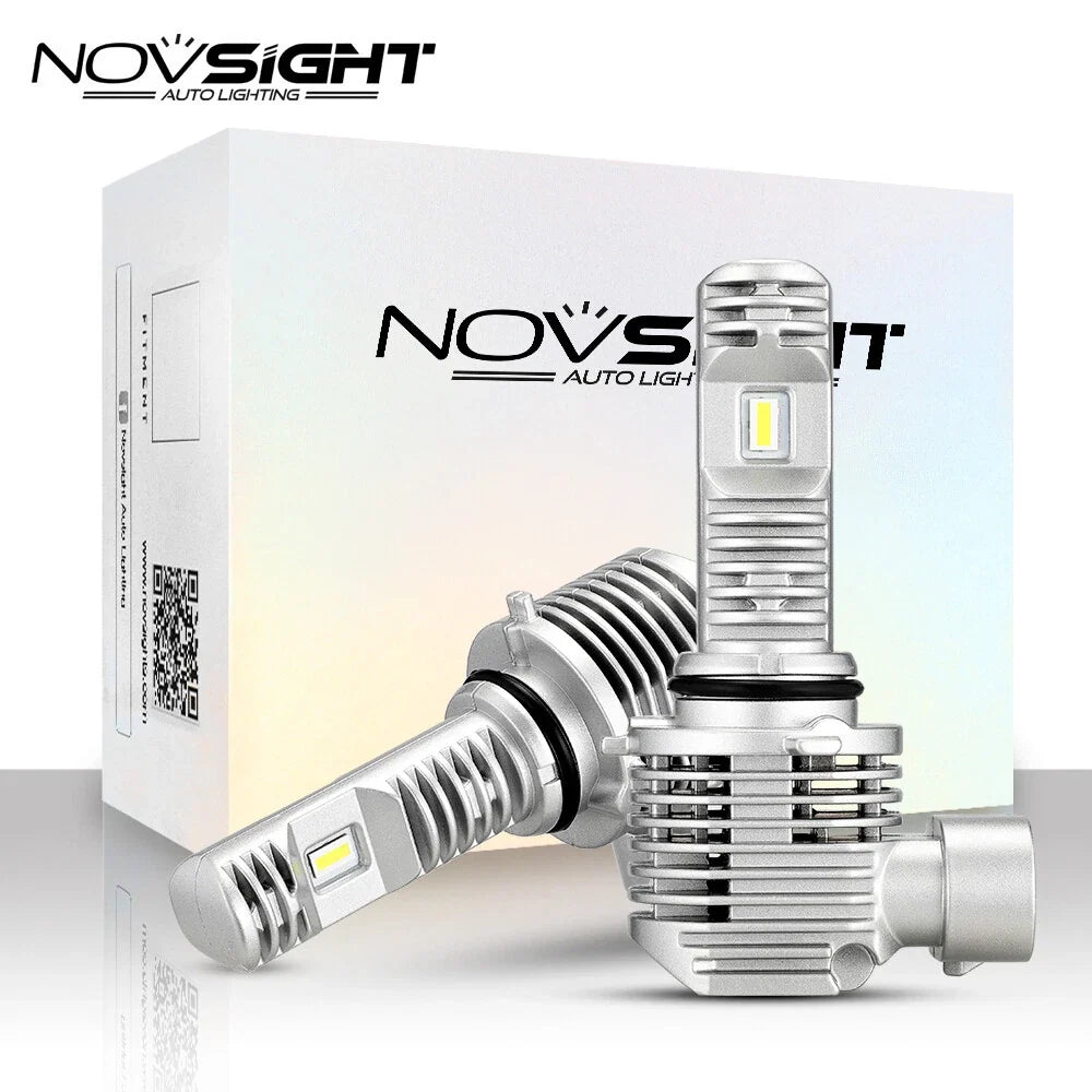 High-Performance 9005 LED Headlight Bulbs 2X 10000LM 6500K