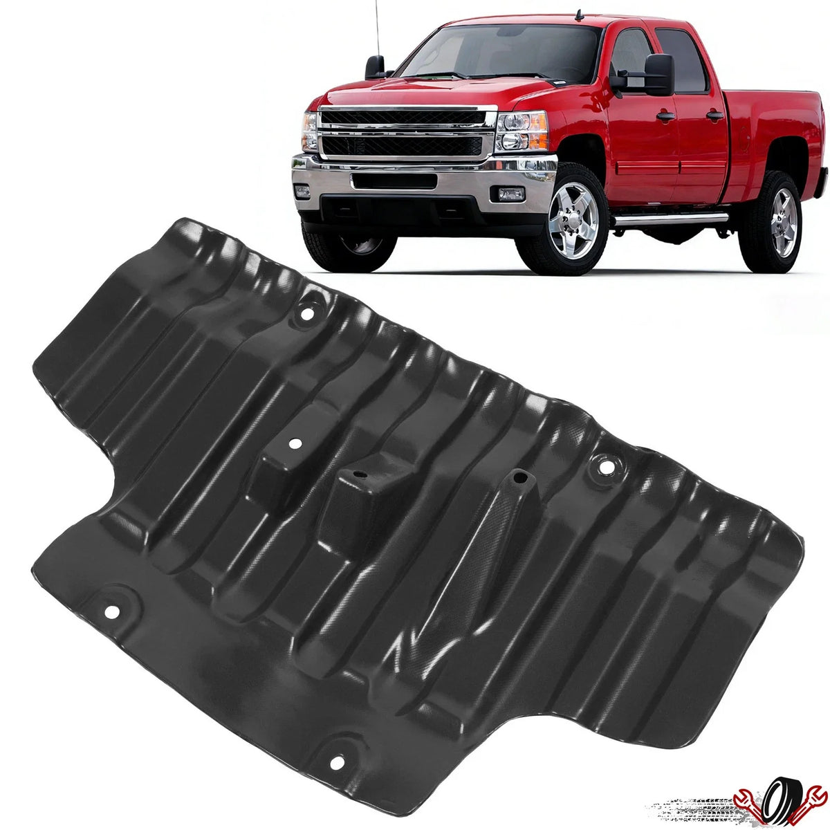 Engine Splash Shield for Silverado/Sierra 2500 3500 HD (2011–2019)