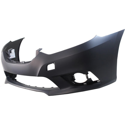 Bumper Cover Kit for Nissan Sentra (2016–2019) - Front Primed, Fog Light