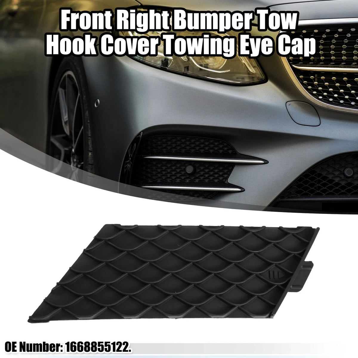 Front Right Tow Hook Cover for Mercedes-Benz GL 550 (2013–2016)