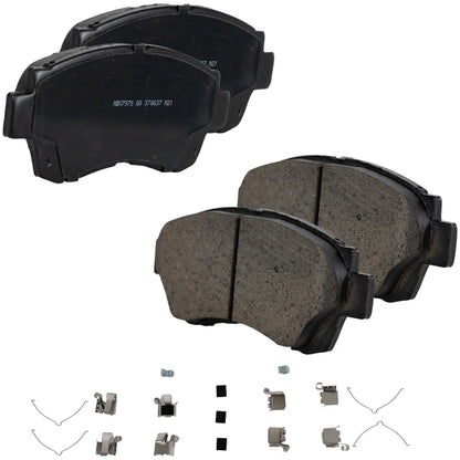 Front Brake Disc Rotors and Pads Kit for Toyota Camry (2000–2001)