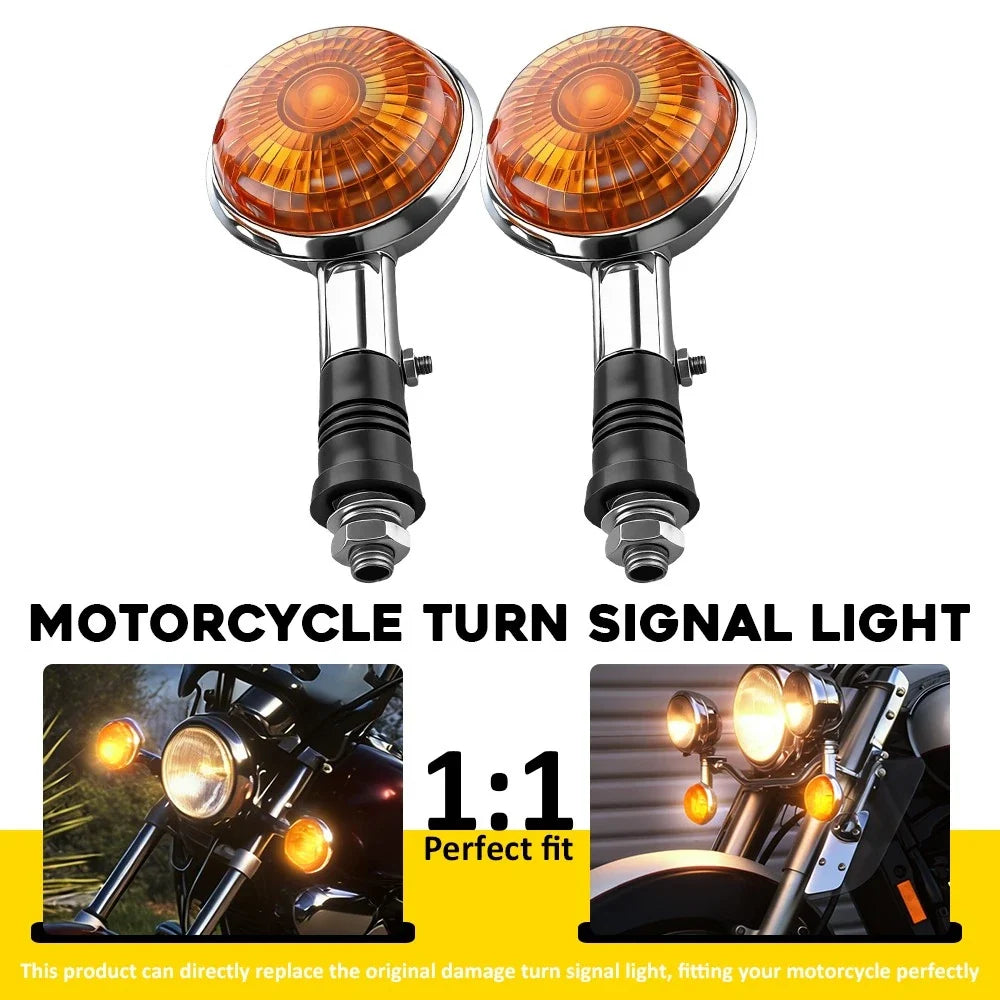 2X Turn Signal Light Indicator Flasher for Yamaha XV400 Virago XV250 V-MAX1200