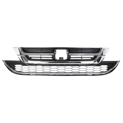 Chrome Upper Grille Mesh for 2010-2011 Honda CR-V