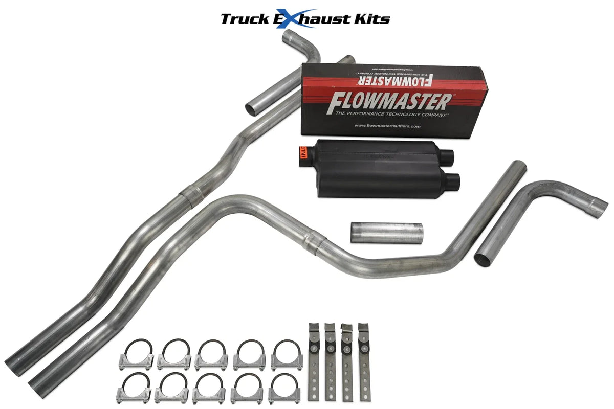 Dual Exhaust Kit for Chevy Suburban (2007–2014) 2.5" Side Exit