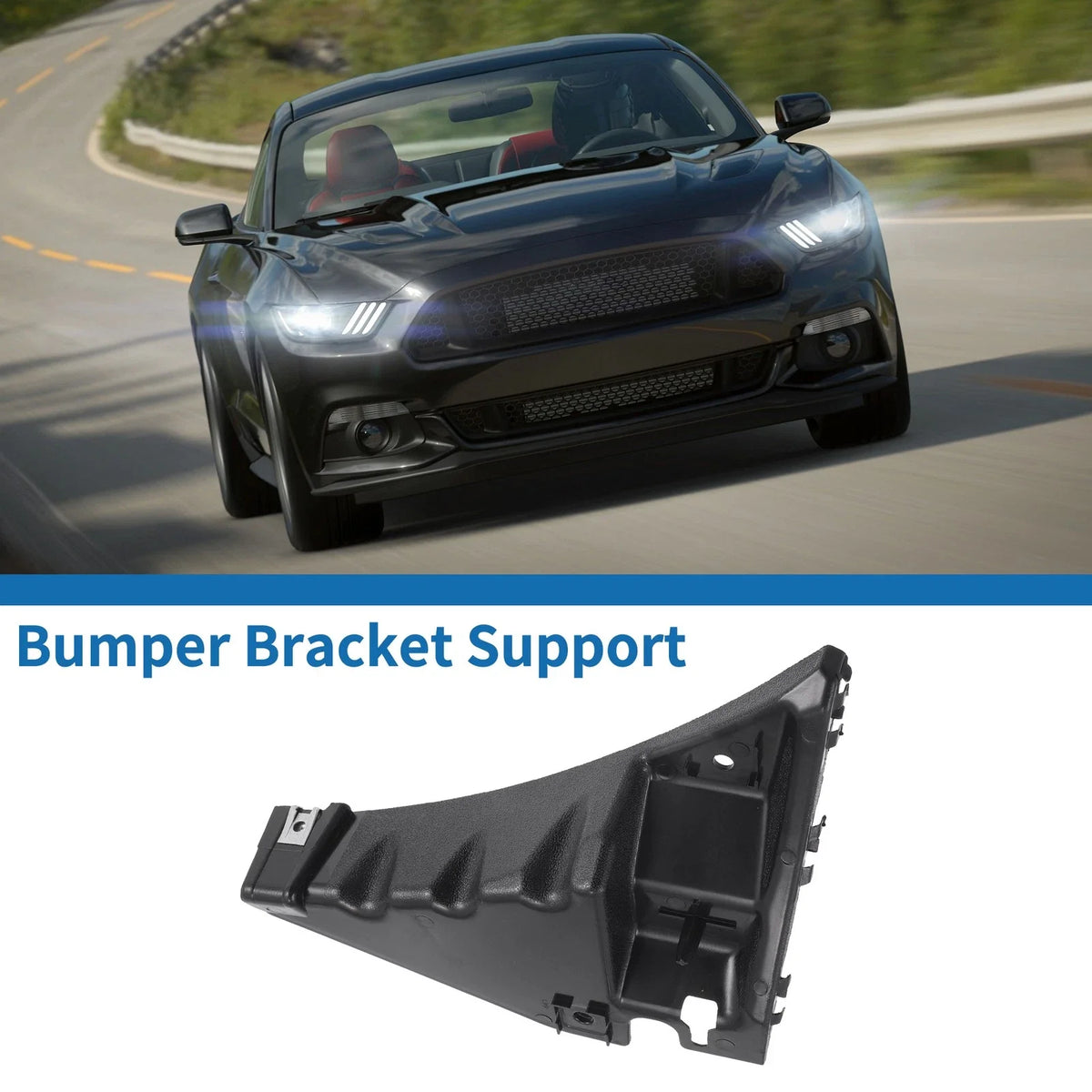 1pc Left Front Bumper Retainer Bracket No.AR3Z17C861B for Ford Mustang (2010–2014)