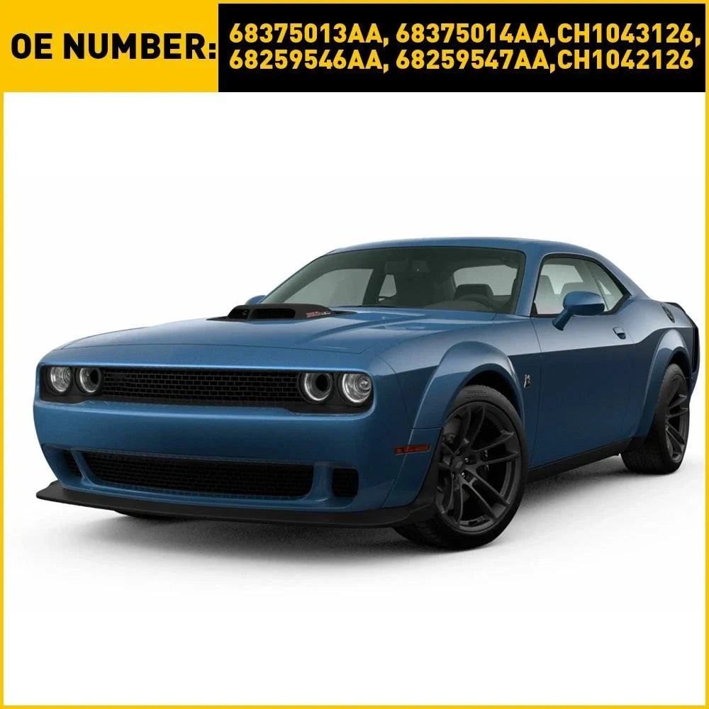 2X Front Fascia Bumper Bracket for Dodge Challenger (2015–2021)
