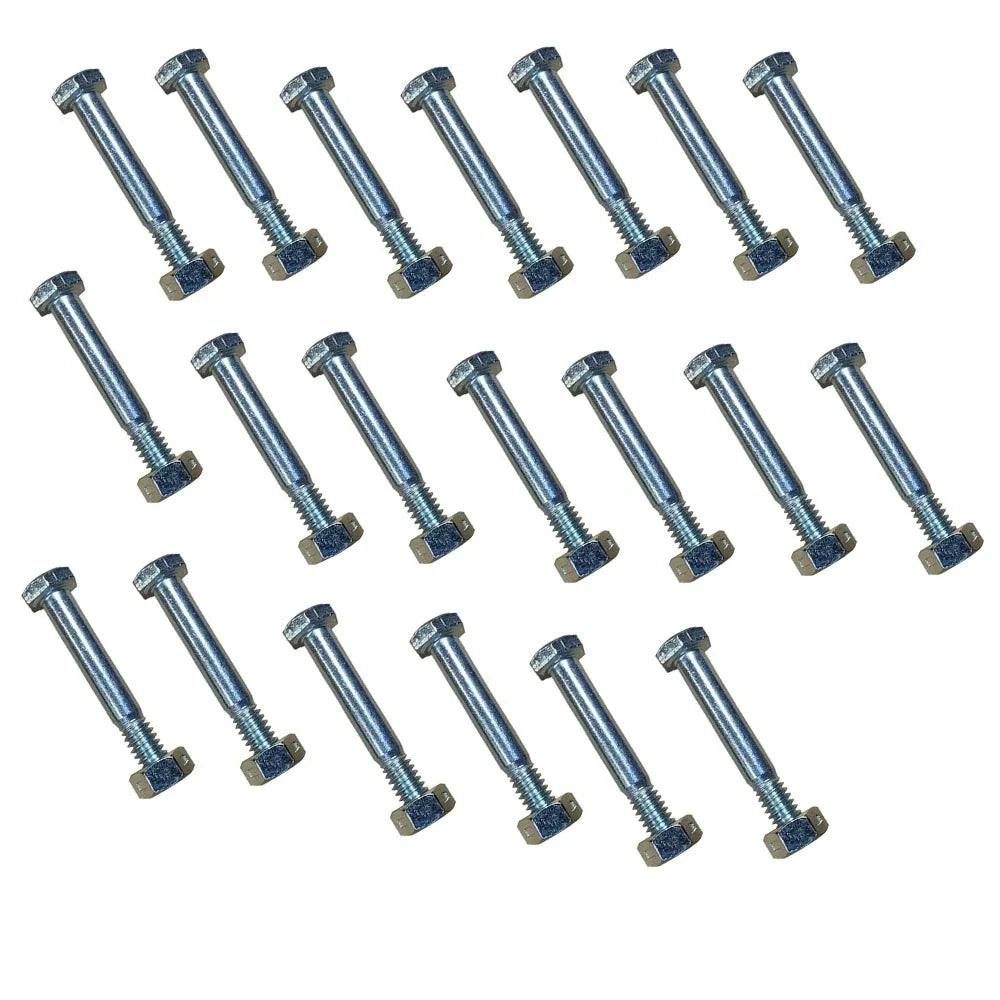 20 Shear Pins & Bolts for Ariens Push Snowblower (05907100, 51001600)