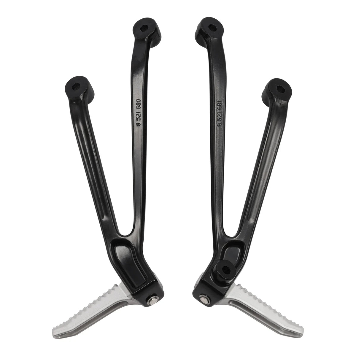Rear Passenger Foot Pegs Bracket for BMW S1000RR (2008–2018), S1000R (2013–2016), HP4