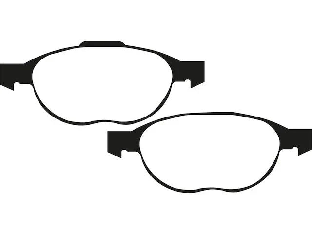 Front Brake Pad Set for Mazda 3 (2006–2013) JC622HW