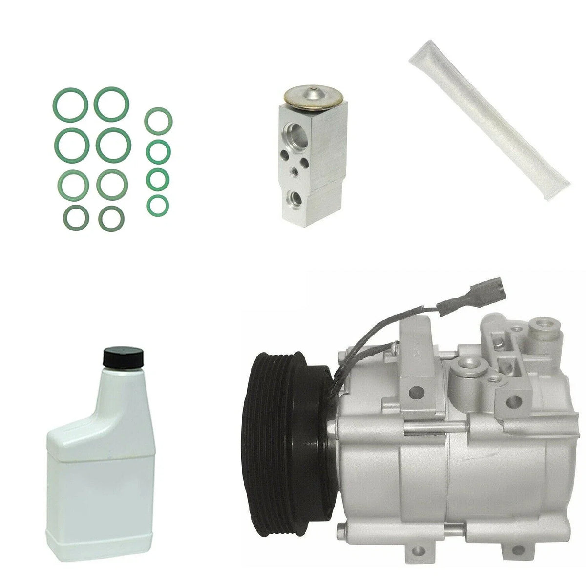 A C Compressor Kit Replacement for Mercedes Benz GLC 200 (2016–2022)