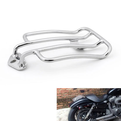 Chrome Luggage Seat for Harley Sportster XL883 2004-2015