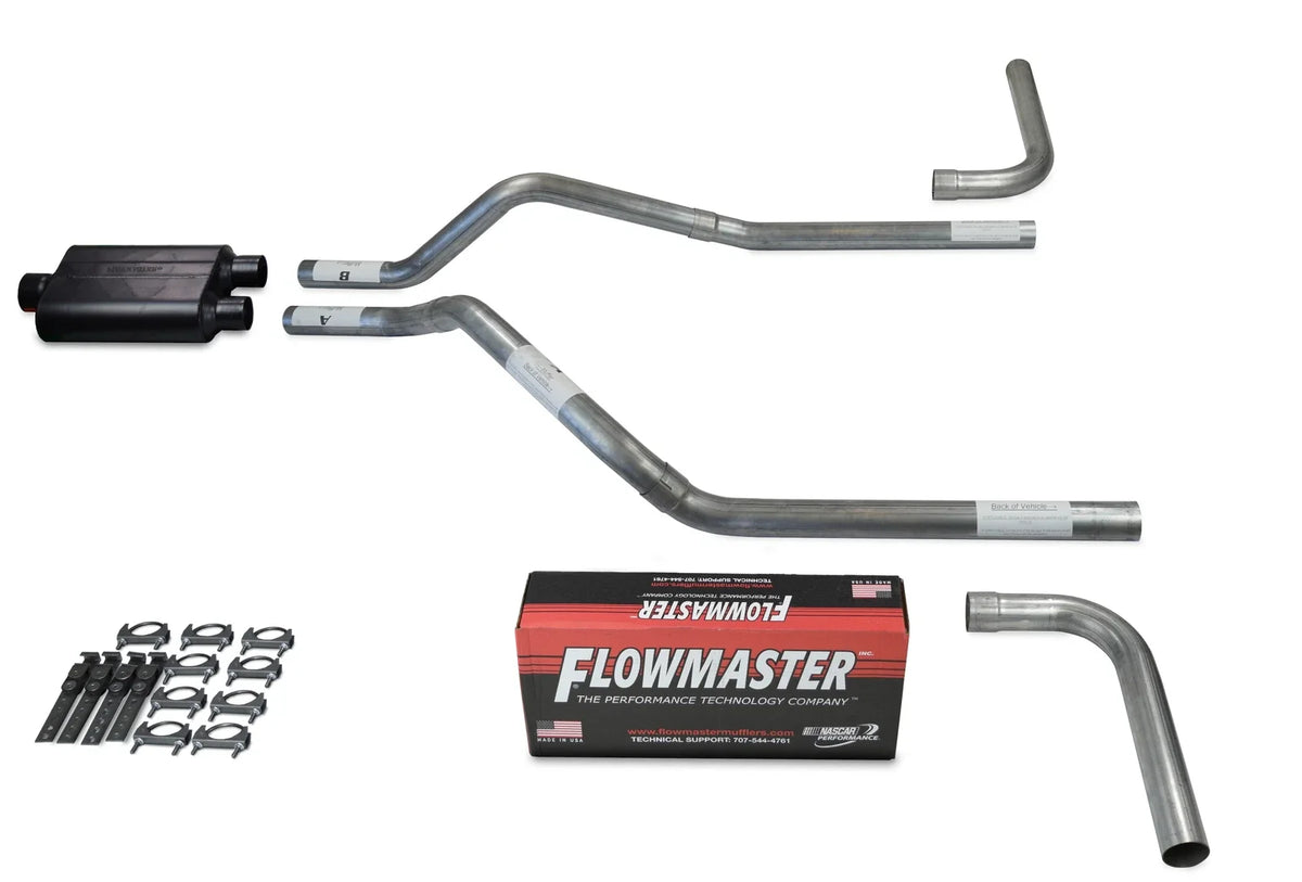 Dual Exhaust Kit for GMC Jimmy (1992–1994) - Flowmaster 40 Series Side Exit