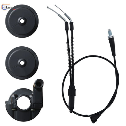 Throttle Cable and Grip Set for Yamaha Banshee 350 (1987–2006)