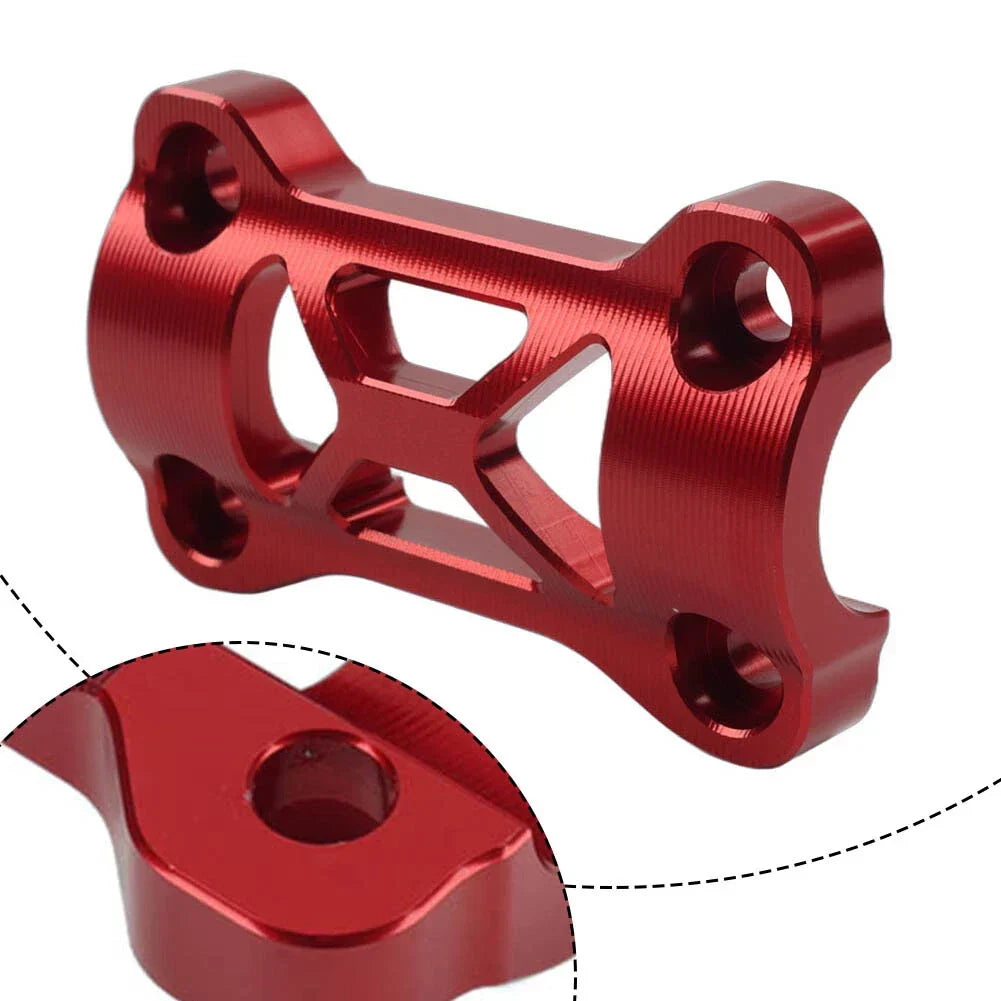 Riser Mount Clamp Cover - Red Handlebar for Honda CB500X 2019-2022