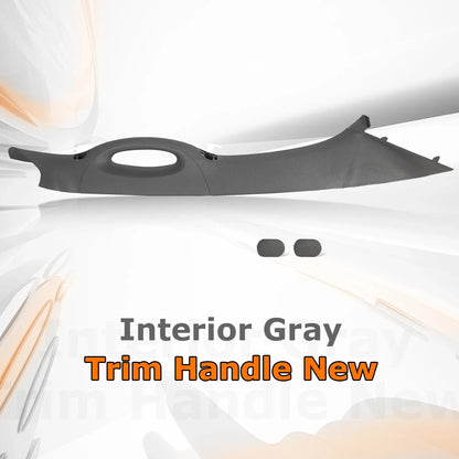 A Pillar Trim Handle Grey RH Passenger Side for Ford F150 2004-2008