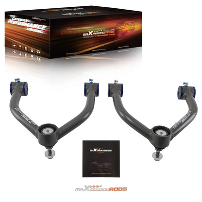 Front Upper Control Arms Tubular 2-4" Lift - 2x for Nissan Titan 2004