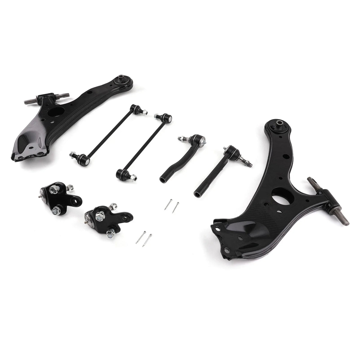 Sway Bar Links Front Lower Control Arm Set of 6 for Toyota Sienna 2011-2020