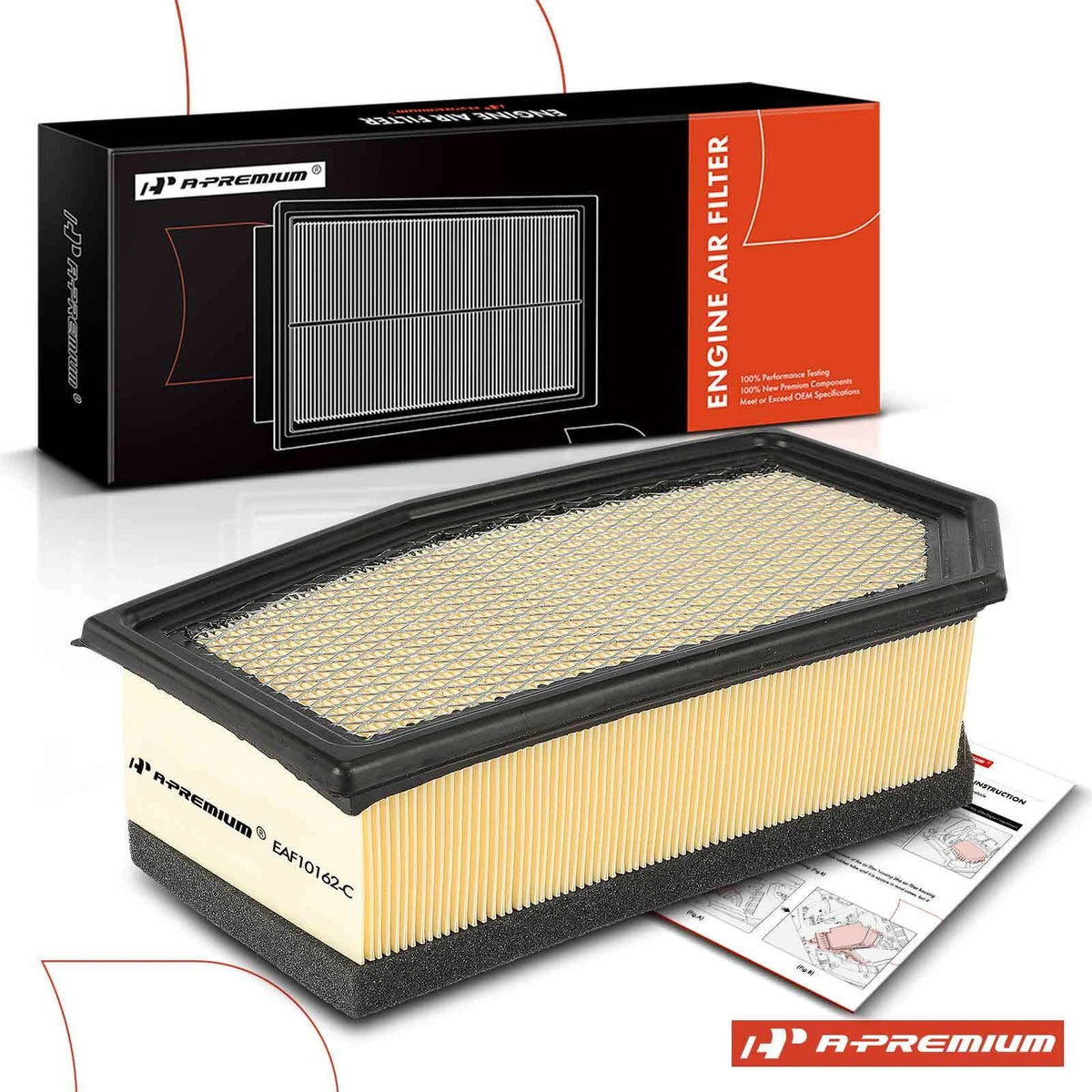Engine Air Filter for Ford E-350 E-450 Super Duty (2004–2010)