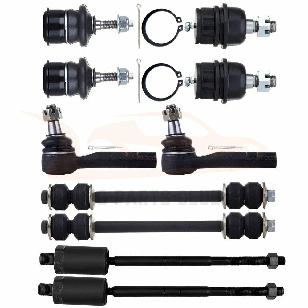 10pc Ball Joint and Tie Rod Kit for Ford Explorer (2002–2005)