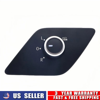 10-Pin Left Side Mirror Switch Knob w/Heat for VW Jetta (2011–2016)